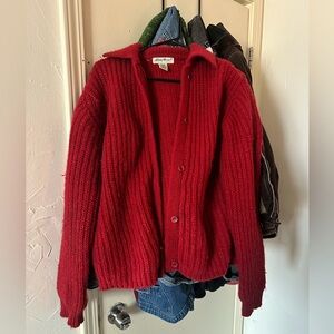 Wool Cardigan Eddie Bauer